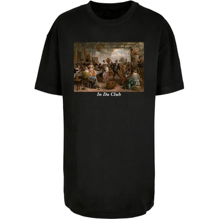 Dames-T-shirt oversized Mister Tee Club New Boyfriend