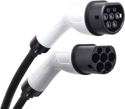 Oplaadkabel Elektrische Auto - Laadkabel EV - Thuis Laden - IP67 Waterdicht - 8 Meter - Zwart