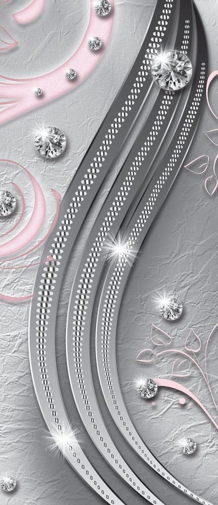 Pattern Abstract Ornament Leaves Photo Wallcovering