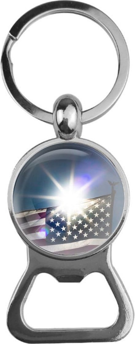 Bieropener Glas - Vlag USA