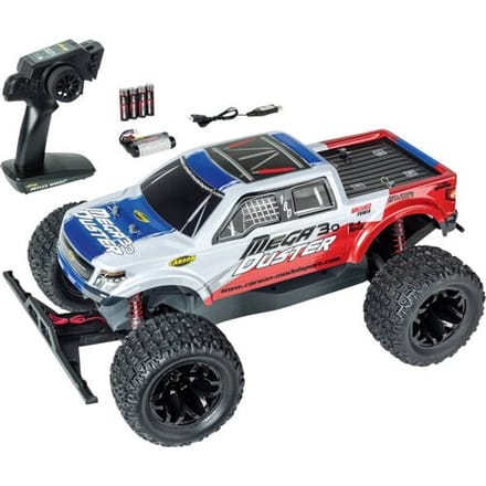 Carson Modellsport Mega Duster 3.0 2.4G 100 % RTR 1:10 RC modelauto voor beginners Elektro Monstertruck RTR