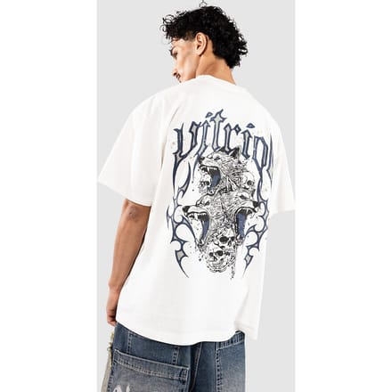 Vitriol Satans Best Friend Boxy T-Shirt wit