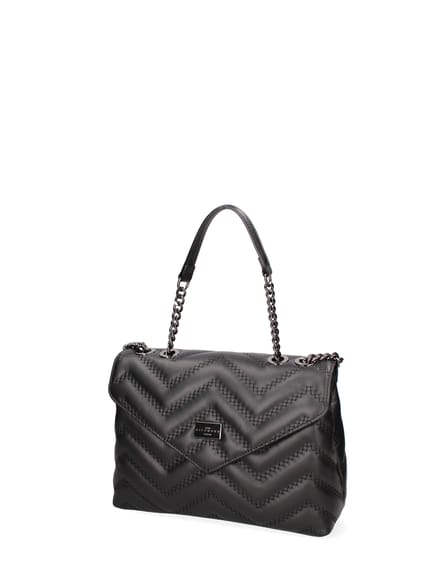 John Richmond schoudertas Vrouwen BLACK AND GOLD