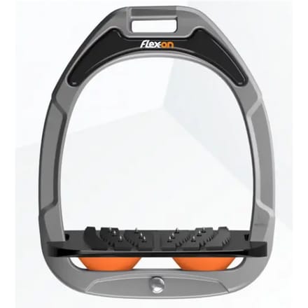 Ingebouwde Grip Aluminium/Zwart/Oranje Flex-On Green Composite