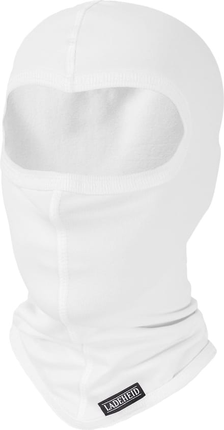 Ladeheid Kinderen Balaclava Helmmuts - Winter Muts Face Mask - Polyester - LA-LA40-200-BA - Wit/Wit - Eén maat