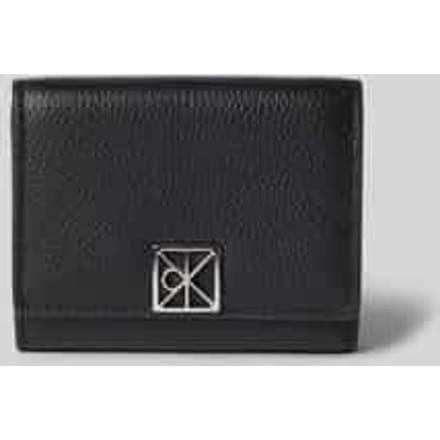 Portemonnee Calvin Klein Jeans Emblem Hw Pebble Trifold W/Zip