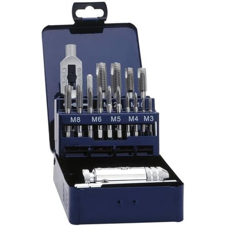 Eventus by Exact 20331 EB 1 Tapborenset 16-delig Metrisch Rechtssnijdend DIN 352 HSS 1 set(s)