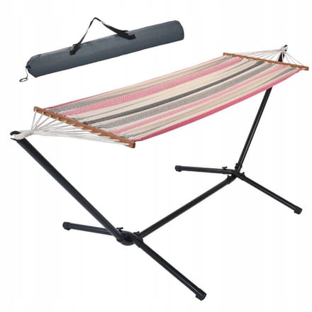 1-persoons Tuinhangmat met Standaard | UV-bestendig | 100 kg