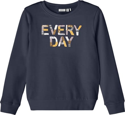 NAME IT NKFBAWN LS SWEAT UNB Meisjes Trui - Maat 122/128