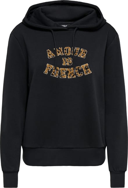 ONLY - ONLMAIA L/S BELIEVE HOOD CS SWT - Meisjes - Sweaters