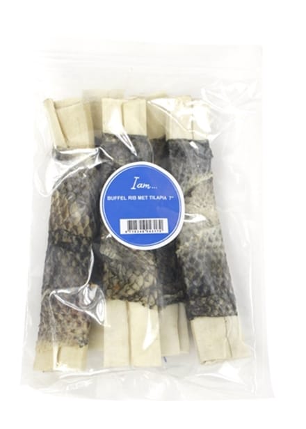 I am buffel rib met tilapia 18 cm 400 gr