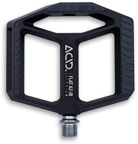 ACID Platte Pedalen A2-IB HYBRID R BLACK