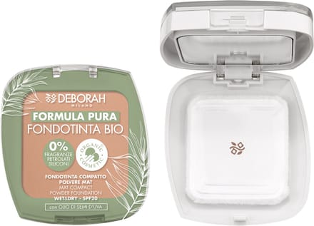 Deborah Milano Pura Compact Foundation Bio 4 Karamel (9 gr)