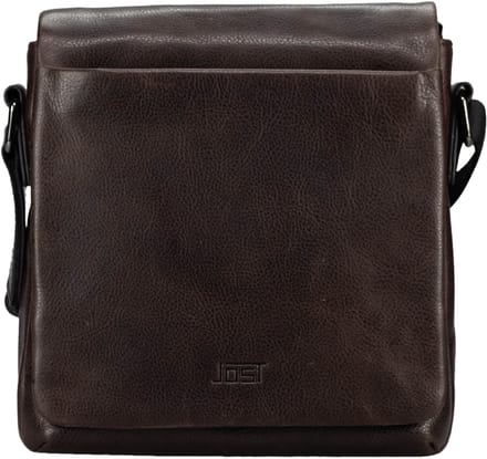 JOST schoudertas London Crossbody Bag Brown donkerbruin