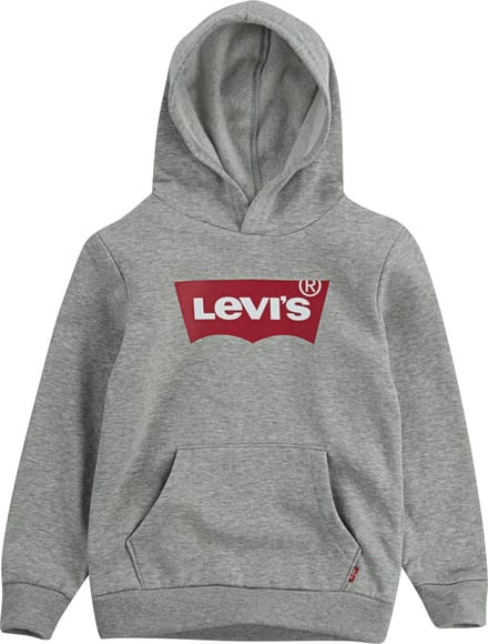Levi´s ® Kids Batwing Screeenprint Hoodie Grijs 8 Years Jongens