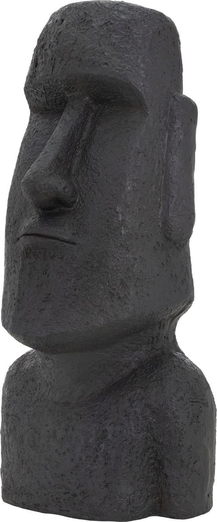 Relaxwonen - Tuinbeeld - Paaseiland - Moai - Design - Zwart