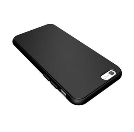 MYWAY, Hoesje geschikt voor iPhone 6 / 6S - TPU POLYGAB, Zwart