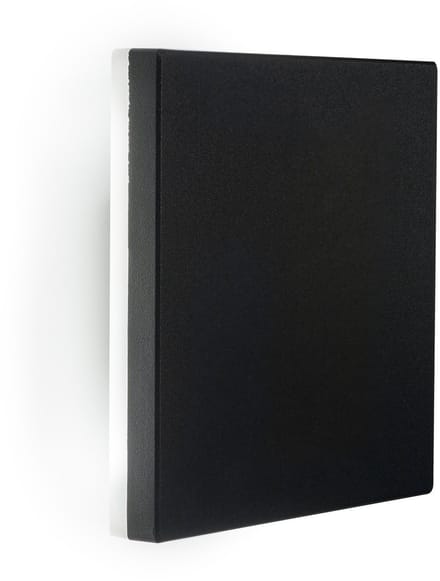 Moderne Buitenwandlamp Zwart IP65 incl. LED - Garleds Bamboe