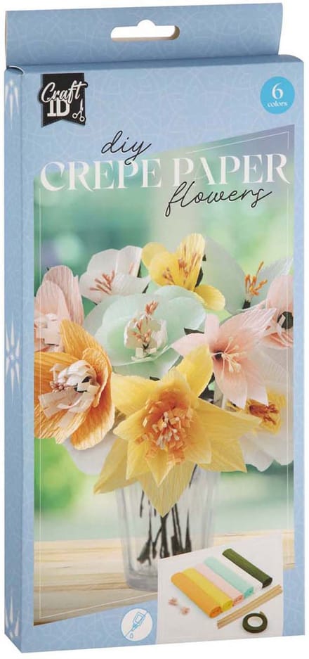 Crepe Bloemen Knutselset