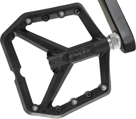 Hbs Pd-500 Nylon Mtb Pedalen - Verbreed Antislip Design - Du Plus 1 Lager - Rood