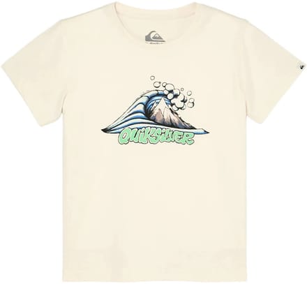 Quiksilver Mtb&wave T-shirt Met Korte Mouwen Wit 4 Years Jongen