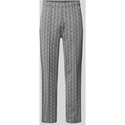 regular fit sweatpants met katoen