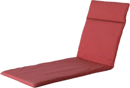 Madison - Tuinkussen - Outdoor - 190 x 60cm - Manchester Rood - Ligbedkussen