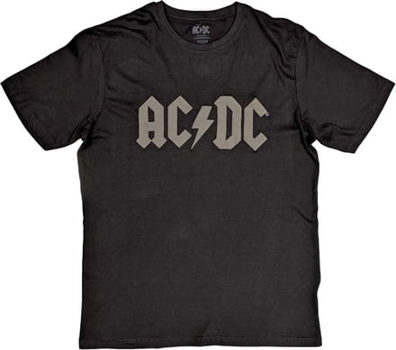 AC/DC - Logo Heren T-shirt - S - Zwart