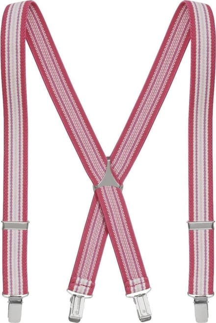 Playshoes Bretels Donker/lichtroze Maat 70