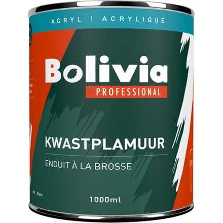 Bolivia Aqua Kwastplamuur - 1 Liter