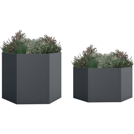 Westmann - WMHPS-2502SET - Plantenbak - Bloembak - Tuin Hochbeed - 100 x 200 x 77 cm