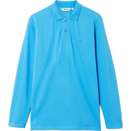 Ellesse Heren Nerola Langsleeve Polo Shirt (Blauw)