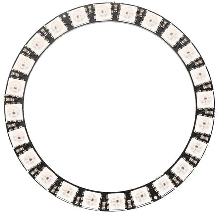 RGB Neopixel LED Ring Lamp met 24-Bit Kleurweergave, Geïntegreerde Stuurprogramma's en 5050 Chips