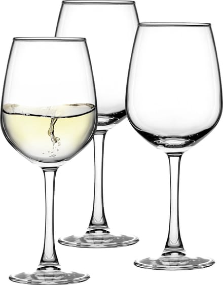 Uniglass Wijnglazen Elixir - 6x stuks - witte wijnglazen - 240 ml