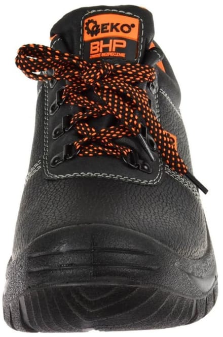 GEKO Zwarte veiligheidsschoenen - antislip - ademend - maat 40