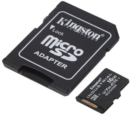 Kingston Industrial Serie - Geheugenkaart - 16GB - microSDHC - pSLC