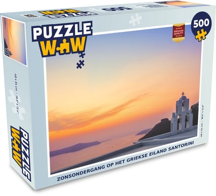 Puzzel Zee - Hemel - Kleuren - Legpuzzel - Puzzel 500 stukjes