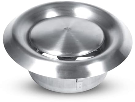 Verstelbare Ronde Ventilatie Outlet - Muur en Plafond Air Vent 100 mm