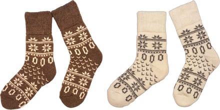 Wollen Sokken – 2 Paar – Winter Sokken – Extra Warm – Dames & Heren - Maat 35/38