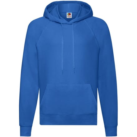 Fruit of the Loom Heren Lichtgewicht Pullover Hoodie (Koningsblauw)