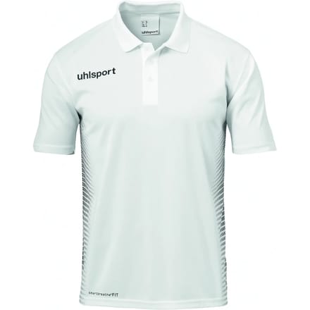 Uhlsport Score Polo Shirt Wit-Zwart Maat M
