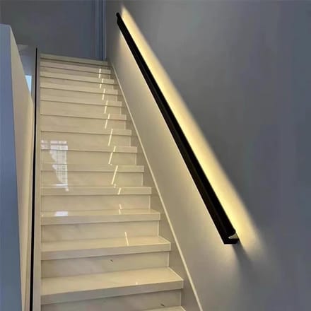 Trapleuning met LED - Lichtgevende Armsteun - Veilige Trappen - Ingebouwde Verlichting - 1 Meter - Switch