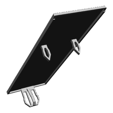 AEG deksel, scharnier, boven, 7802, 130x42mm 140167460025