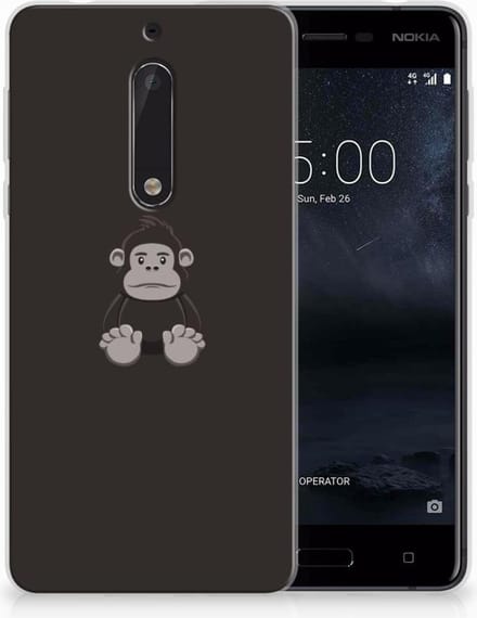 Nokia 5 Telefoonhoesje met Naam Gorilla