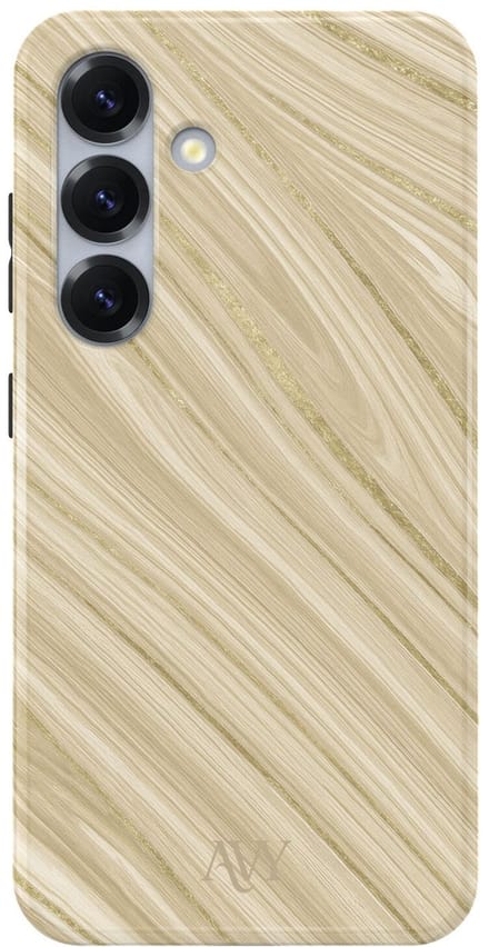 AVY Hard Shell Back Cover | geschikt voor Samsung Galaxy S24 Plus | Aurum Gold | Compatibel met MagSafe & Qi2