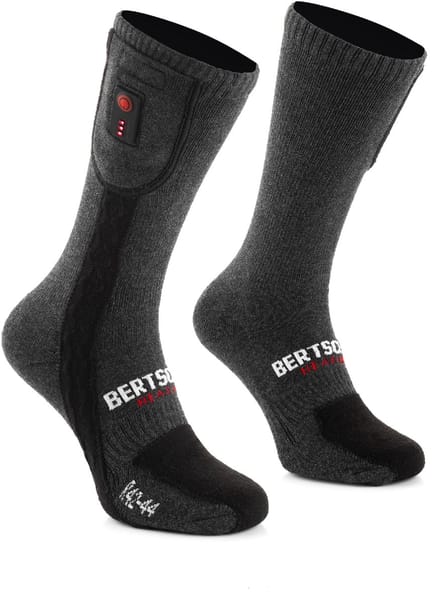 Verwarmde Sokken - Extra Dun - Wandeleditie - USB | BERTSCHAT® | 35-38 | 4.000 mAh