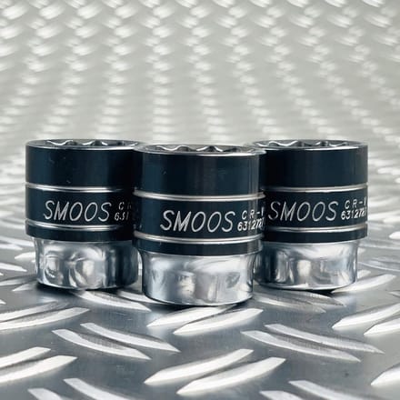 Dop 12-kant - Dopsleutel - Auto Motor Onderhoud - 3 Stuks Set - 23 mm - Zwart