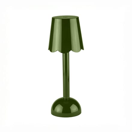 Addison Ross - Scallop LED tafellamp 28cm Khaki - Tafellampen