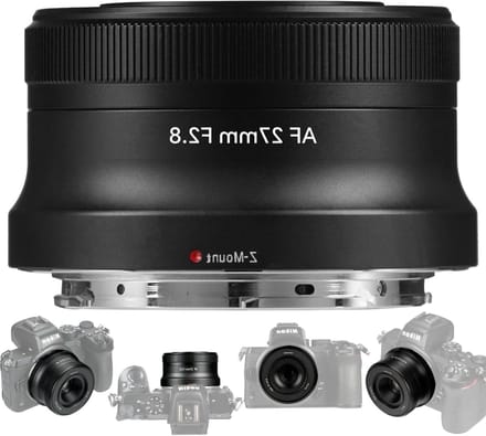 Solidchoice - 27mm F2.8 Z-Mount Lens voor Nikon Camera's