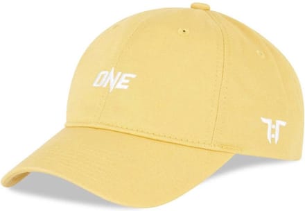 Tokyo Time - One Championship White Logo Baseball pet - Geel